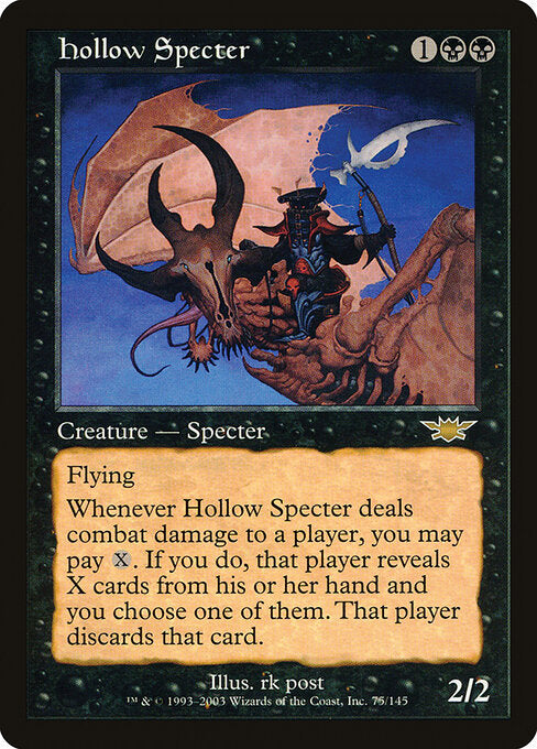 Hollow Specter - Magic: The Gathering LGN #75