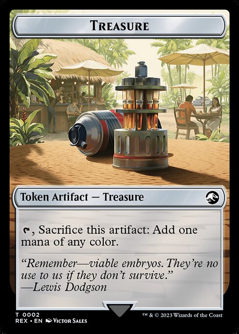 Treasure 0002 // Golem Double-Sided Token