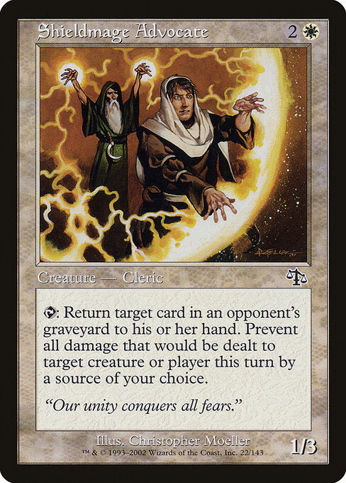 Shieldmage Advocate - Magic: The Gathering JUD #22