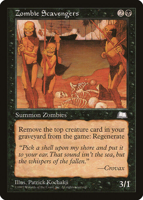 Zombie Scavengers - Magic: The Gathering WTH #87