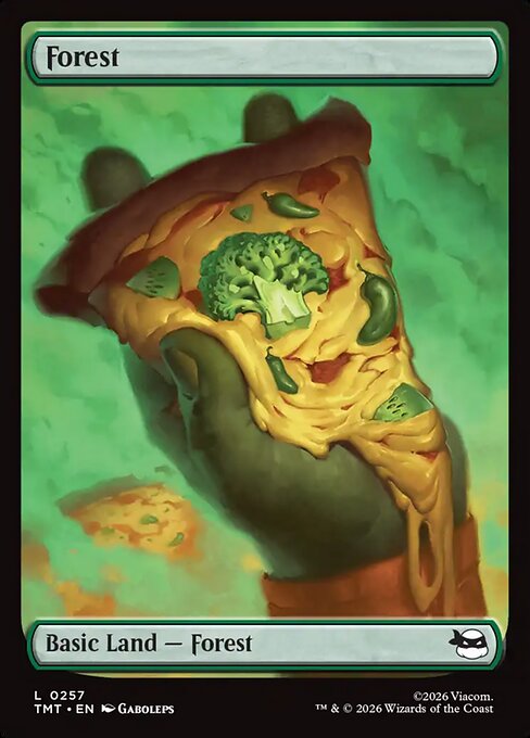 Forest - Magic: The Gathering TMT #257