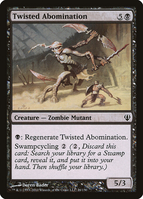 Twisted Abomination - Magic: The Gathering ARC #26