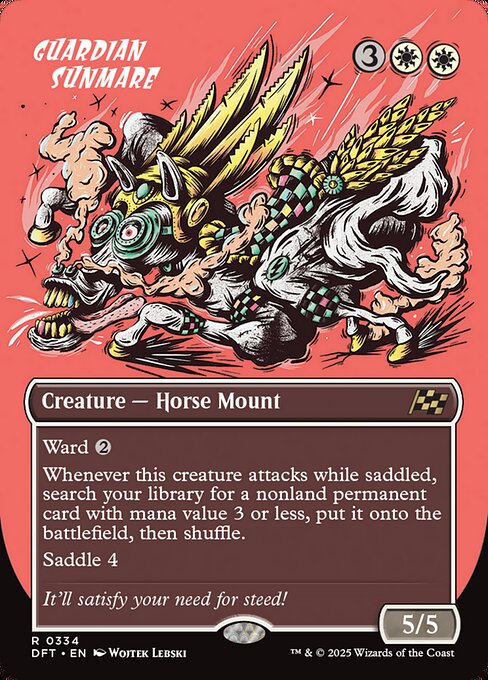 Guardian Sunmare - Magic: The Gathering DFT #334