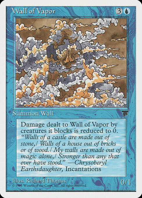 Wall of Vapor - Magic: The Gathering CHR #27