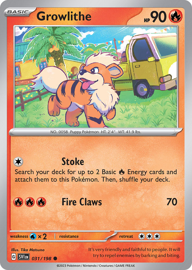 Growlithe - 031/198