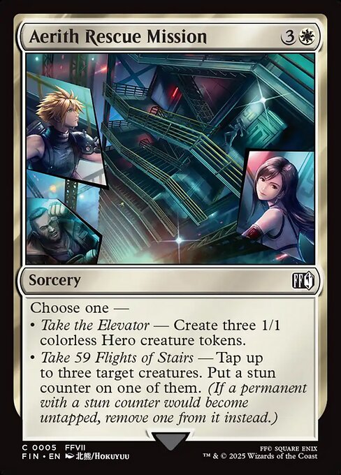 Aerith Rescue Mission - Magic: The Gathering FIN #5