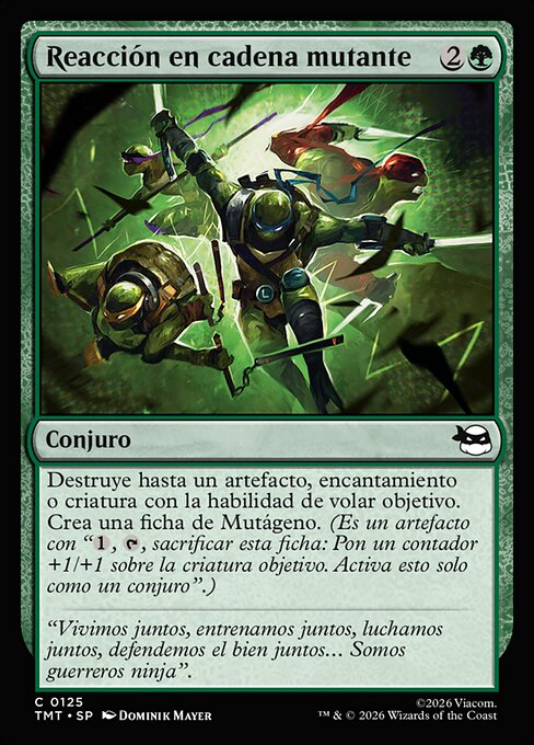 Mutant Chain Reaction · TMT #125 · ES