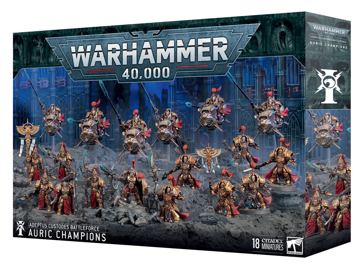 Adeptus Custodes battleforce: Auric Champions