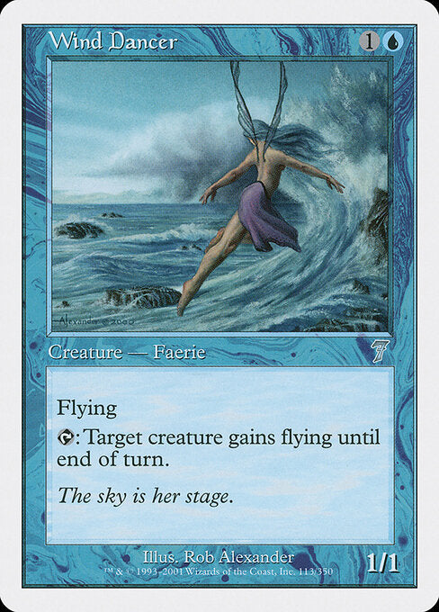 Wind Dancer - Magic: The Gathering 7ED #113