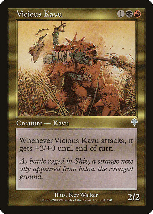 Vicious Kavu - Magic: The Gathering INV #284