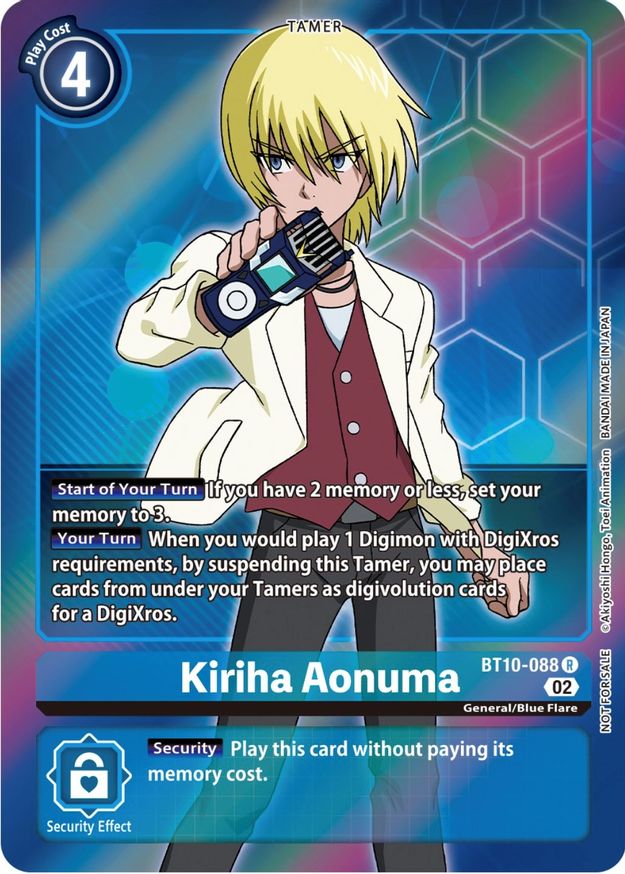 Kiriha Aonuma (Box Topper)  - BT10-088