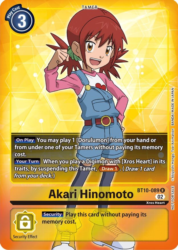 Akari Hinomoto (Box Topper)  - BT10-089