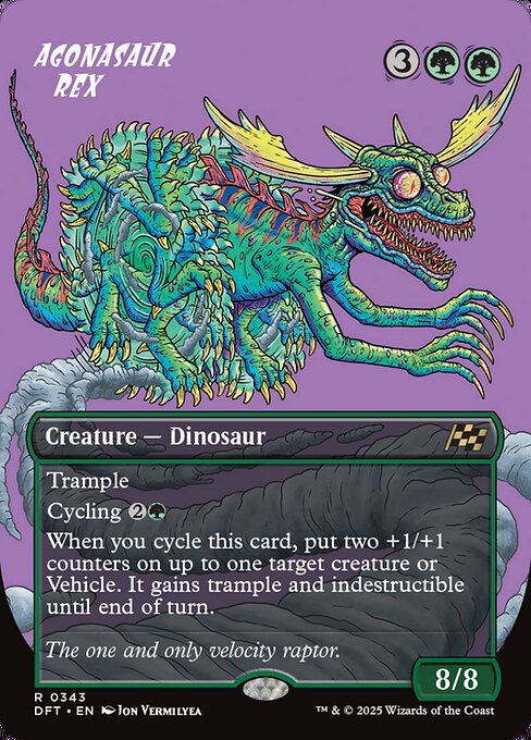 Agonasaur Rex - Magic: The Gathering DFT #343