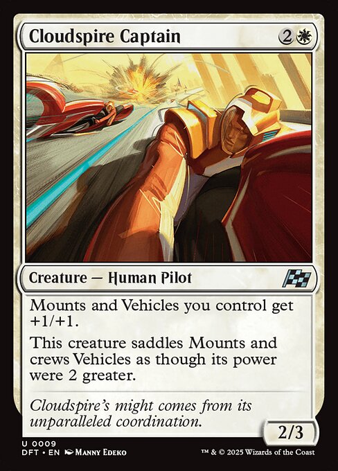 Cloudspire Captain - Magic: The Gathering DFT #9