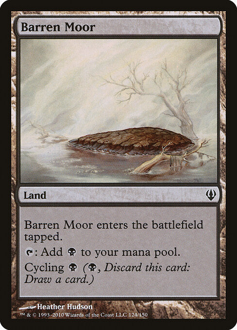 Barren Moor - Magic: The Gathering ARC #124