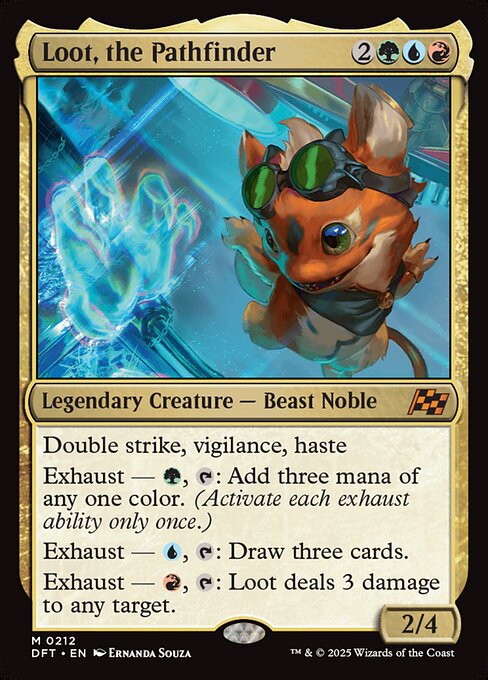 Loot, the Pathfinder - Magic: The Gathering DFT #212