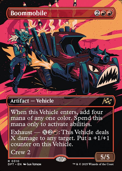 Boommobile - Magic: The Gathering DFT #310