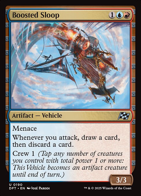 Boosted Sloop - Magic: The Gathering DFT #190