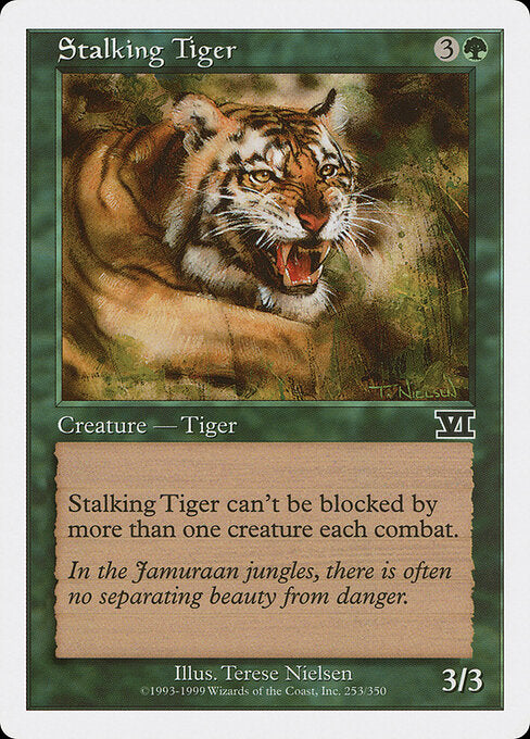 Stalking Tiger - Magic: The Gathering 6ED #253