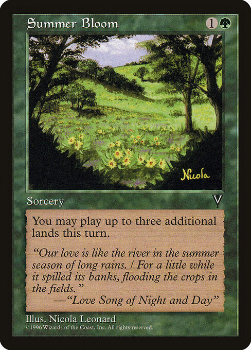 Summer Bloom - Magic: The Gathering VIS #122
