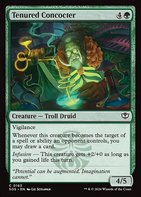 Tenured Concocter - Magic: The Gathering SOS #163