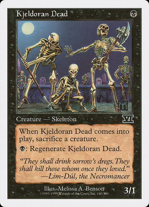 Kjeldoran Dead - Magic: The Gathering 6ED #140