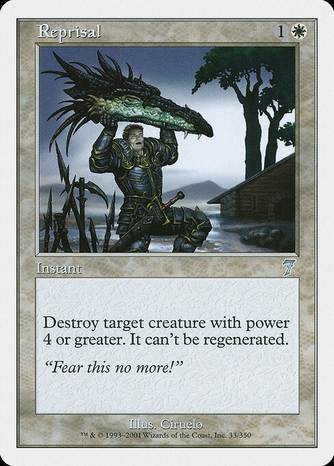 Reprisal - Magic: The Gathering 7ED #33