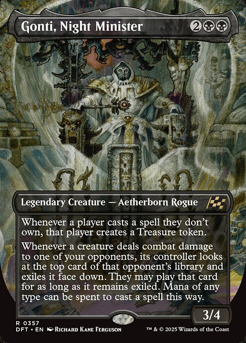 Gonti, Night Minister - Magic: The Gathering DFT #357