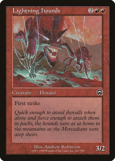 Lightning Hounds - Magic: The Gathering MMQ #201