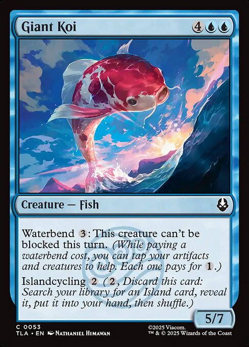 Giant Koi - Magic: The Gathering TLA #53