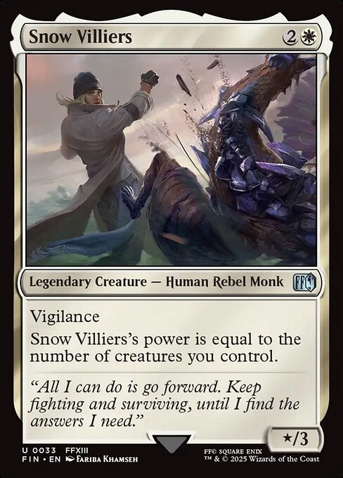Snow Villiers - Magic: The Gathering FIN #33