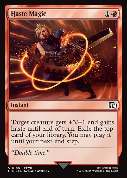 Haste Magic - Magic: The Gathering FIN #140