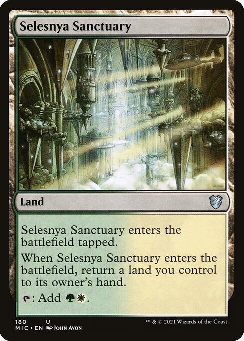 Selesnya Sanctuary - Magic: The Gathering MIC #180