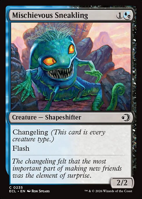 Mischievous Sneakling - Magic: The Gathering ECL #235