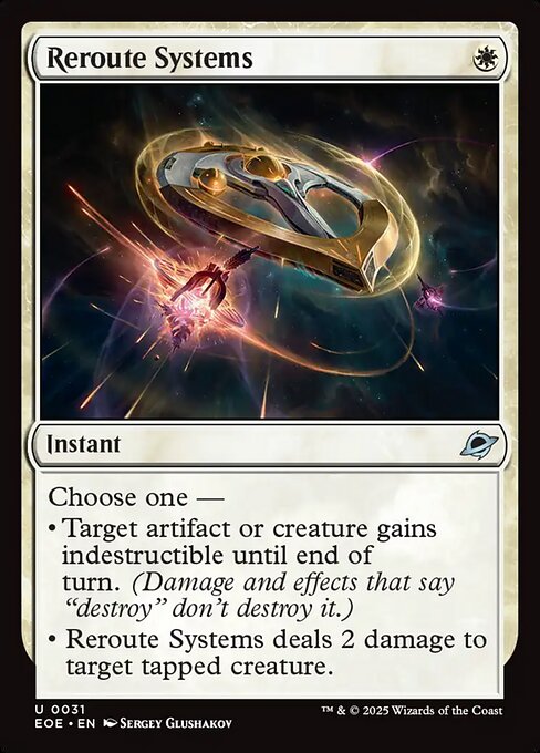 Reroute Systems - Magic: The Gathering EOE #31