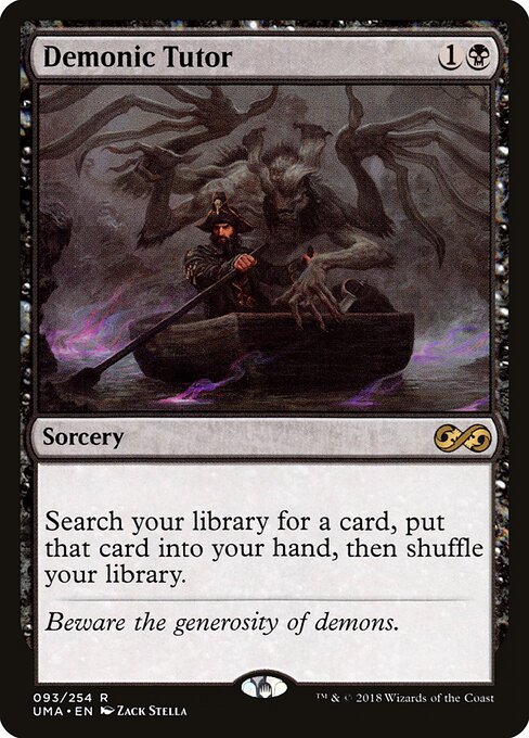 Demonic Tutor Ultimate Masters uma