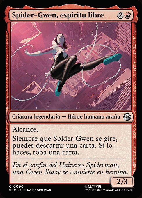 Spider-Gwen, Free Spirit · SPM #90 · ES