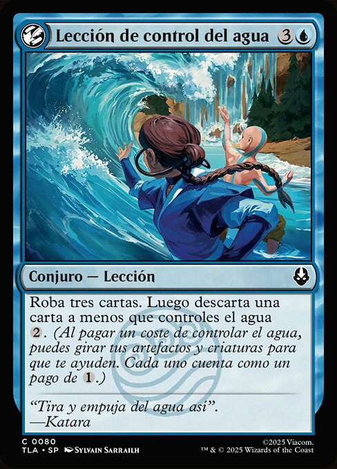 Waterbending Lesson · TLA #80 · ES
