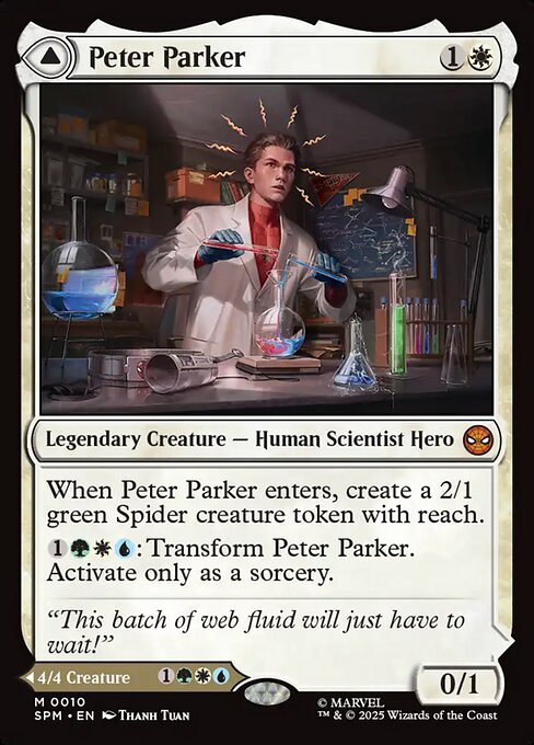 Peter Parker // Amazing Spider-Man - Magic: The Gathering SPM #10