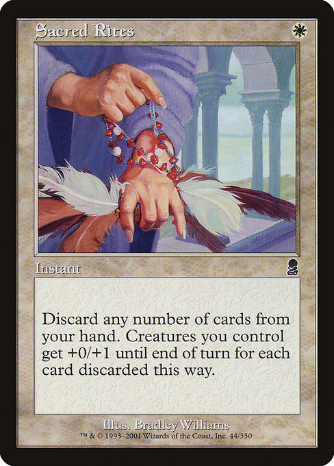 Sacred Rites - Magic: The Gathering ODY #44