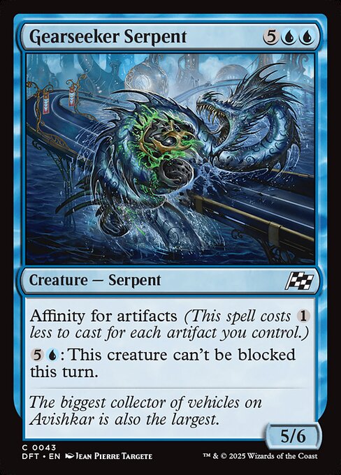 Gearseeker Serpent - Magic: The Gathering DFT #43