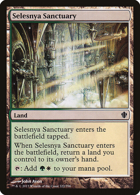 Selesnya Sanctuary - Magic: The Gathering C13 #322