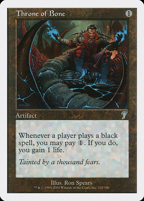 Throne of Bone - Magic: The Gathering 7ED #322
