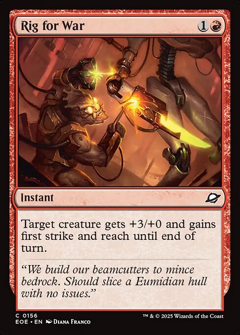 Rig for War - Magic: The Gathering EOE #156