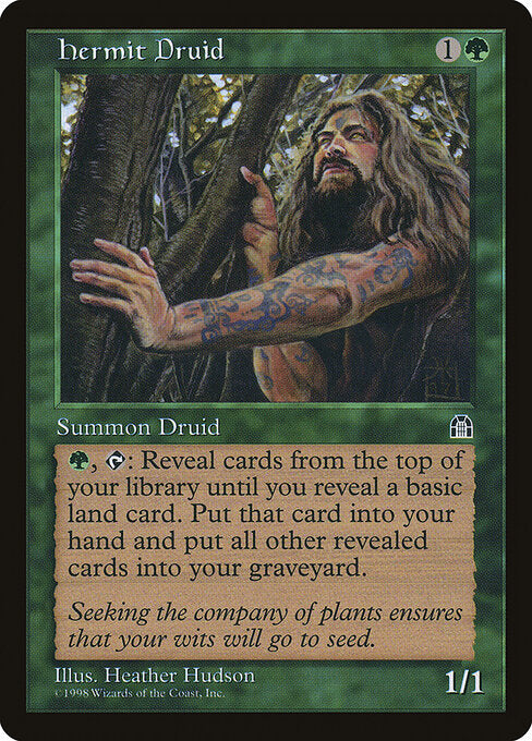 Hermit Druid - Magic: The Gathering STH #108