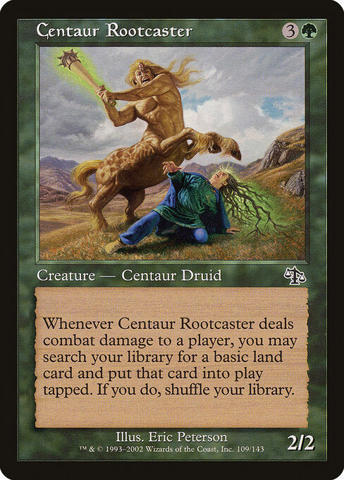 Centaur Rootcaster - Magic: The Gathering JUD #109