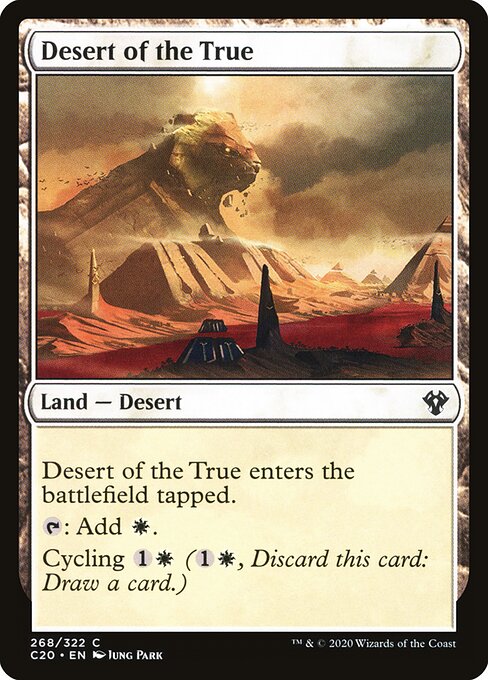 Desert of the True - Magic: The Gathering C20 #268