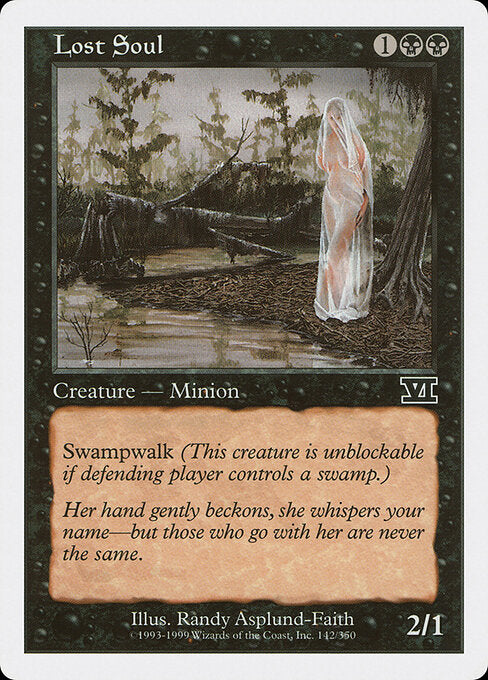Lost Soul - Magic: The Gathering 6ED #142