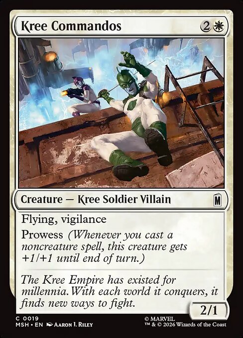 Kree Commandos - Magic: The Gathering MSH #19
