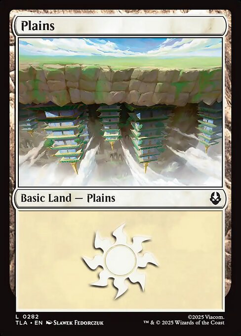 Plains - Magic: The Gathering TLA #282